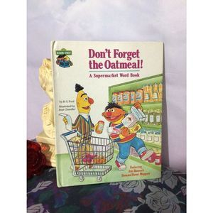 1980 Vintage Children’s Hardback “Don’t Forget the Oatmeal “ Jim Henson’s Muppet